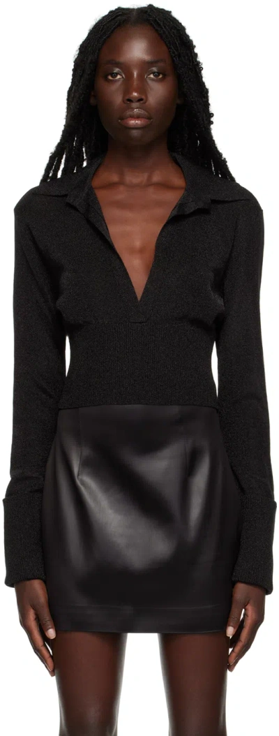 Gauge81 Black Arendal Sweater In 100 Black