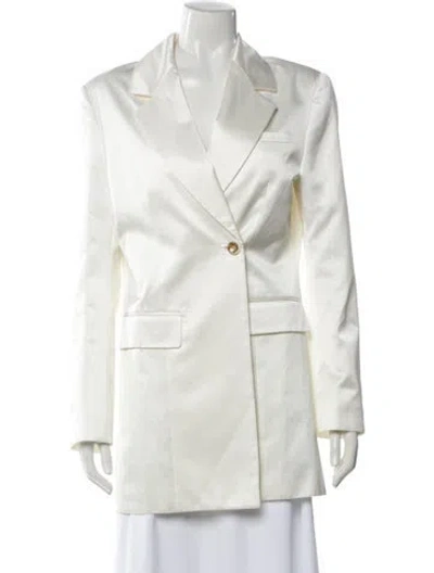 Pre-owned Gauge81 Blazer In White