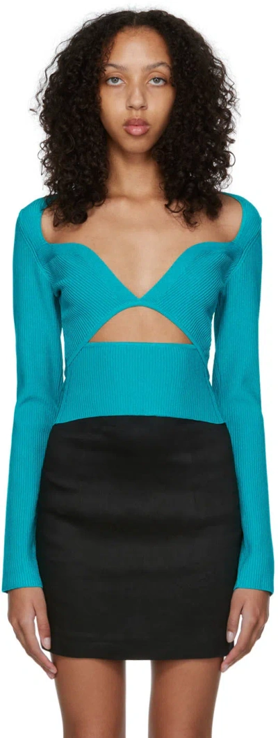 Gauge81 Blue Feria Sweater In Turquoise