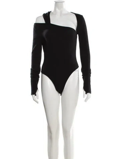 Pre-owned Gauge81 Cashmere Asymmetrical Sweater In Black