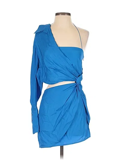 Pre-owned Gauge81 Cocktail Dress In Blue