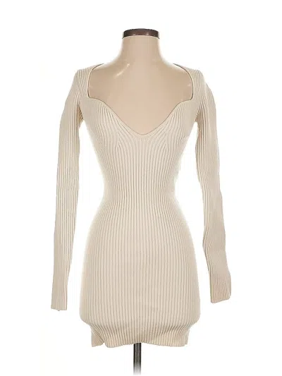 Pre-owned Gauge81 Cocktail Dress In White