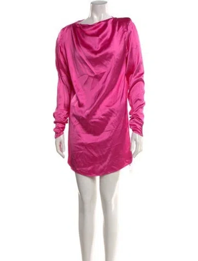 Pre-owned Gauge81 Cowl Neck Mini Dress