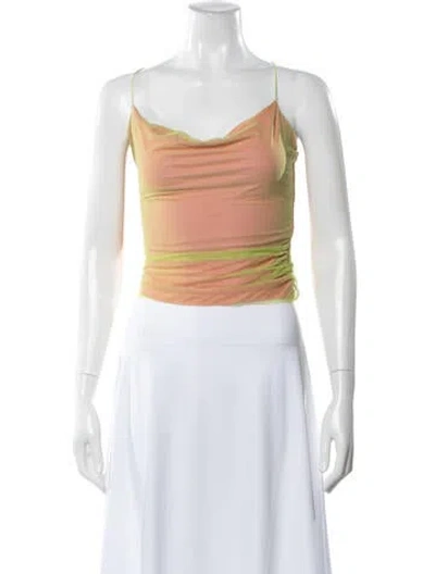 Pre-owned Gauge81 Cowl Neck Sleeveless Top In Pink