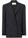 Gauge81 Double-breasted Blazer In 灰色