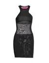 Gauge81 Black Elaine Minidress In Black
