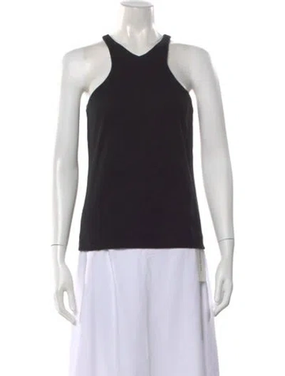 Pre-owned Gauge81 Halterneck Sleeveless Top In Black