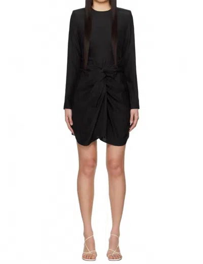 Gauge81 Izu Mini Dress In Black