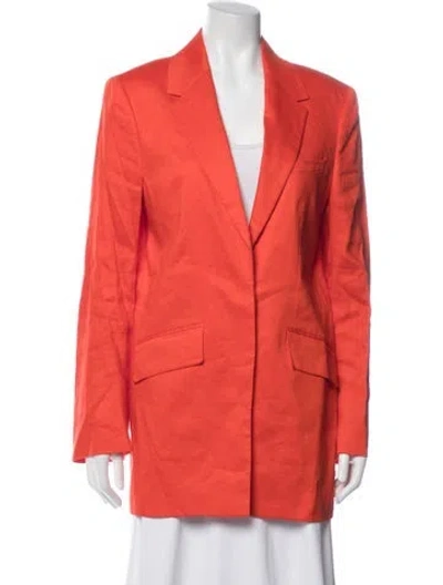Pre-owned Gauge81 Linen Blazer In Orange