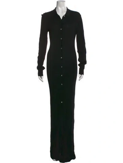 Pre-owned Gauge81 Long Dress In Black