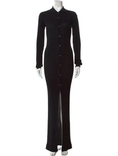 Pre-owned Gauge81 Long Dress In Black