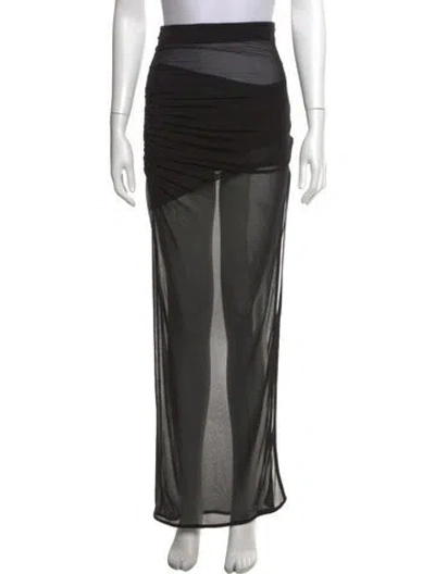 Pre-owned Gauge81 Long Skirt W/ Tags In Black