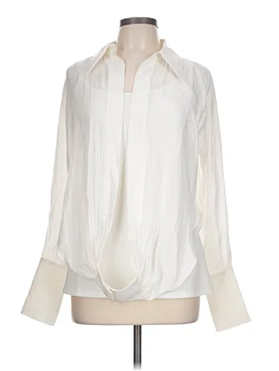 Gauge81 Long Sleeve Blouse In Neutral