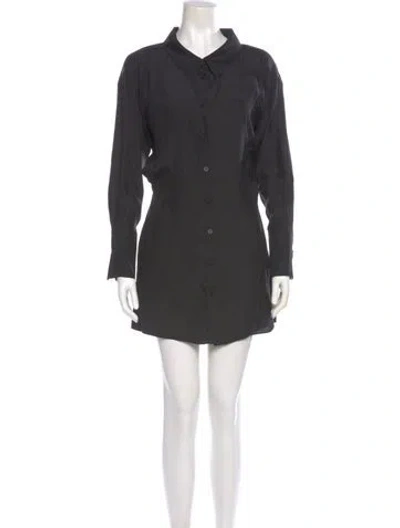 Pre-owned Gauge81 Mini Dress In Gray