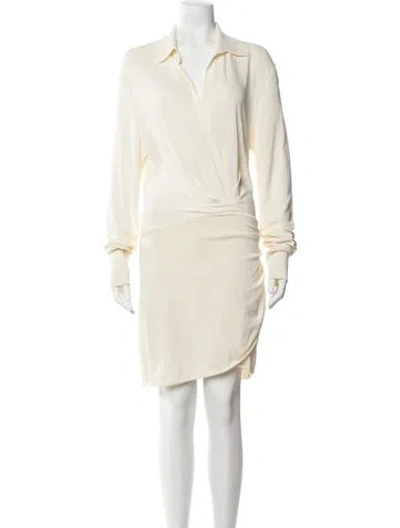 Pre-owned Gauge81 Mini Dress In Neutrals