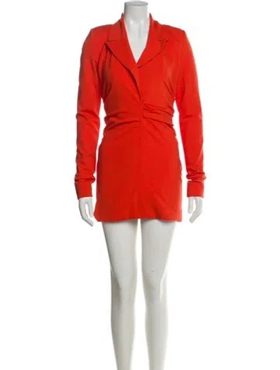 Pre-owned Gauge81 Mini Dress In Orange