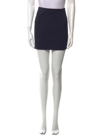 Pre-owned Gauge81 Mini Skirt In Blue