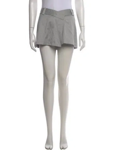 Pre-owned Gauge81 Mini Skirt In Neutral