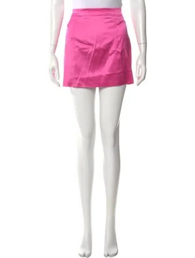 Pre-owned Gauge81 Mini Skirt In Pink