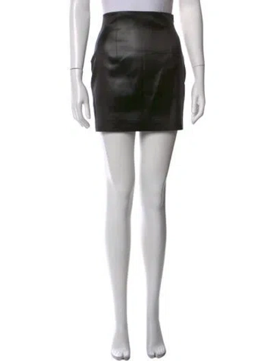 Pre-owned Gauge81 Mini Skirt W/ Tags In Black