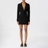 Gauge81 Black Moata Minidress In Black