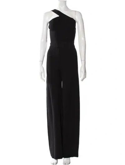 Pre-owned Gauge81 One-shoulder Jumpsuit In Black
