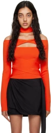 Gauge81 Denia Top In 220 Mandarin