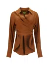 Gauge81 Sabinas Shirt In Brown