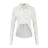 Gauge81 Sabinas Silk Top In White