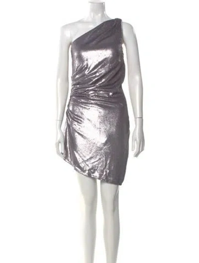 Pre-owned Gauge81 Sequin Mini Dress In Purple