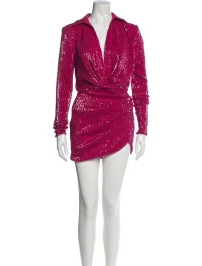 Pre-owned Gauge81 Sequin Mini Dress W/ Tags In Pink