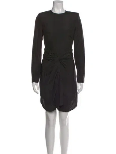 Pre-owned Gauge81 Silk Mini Dress W/ Tags In Black