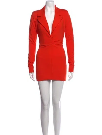 Pre-owned Gauge81 Silk Mini Dress W/ Tags In Orange