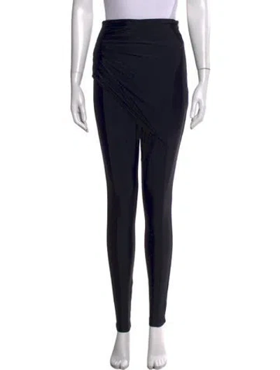 Pre-owned Gauge81 Skinny Leg Pants In Black