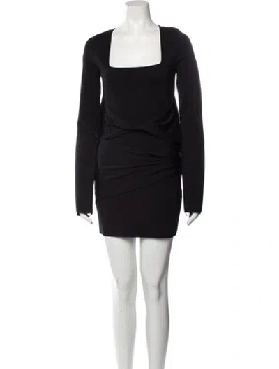Pre-owned Gauge81 Square Neckline Dress W/ Tags In Black