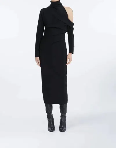 Gauge81 Teresa Midi Dress In Black