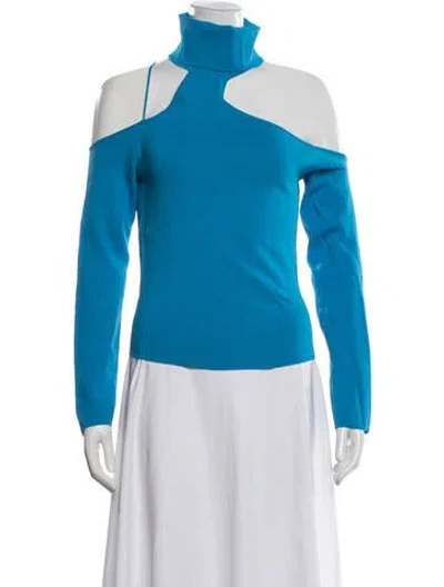 Pre-owned Gauge81 Turtleneck Sweater In Blue