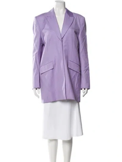 Pre-owned Gauge81 Virgin Wool Blazer In Purple