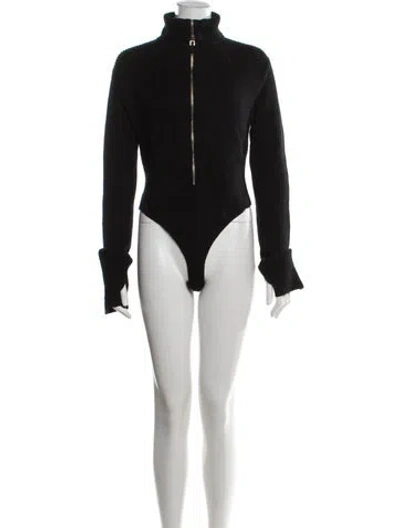 Pre-owned Gauge81 Virgin Wool Turtleneck Sweater In Black
