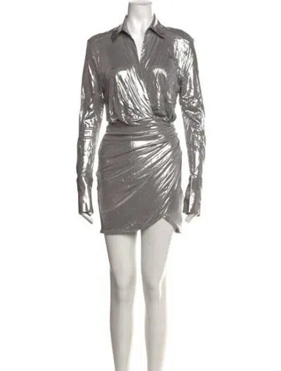 Pre-owned Gauge81 V-neck Mini Dress