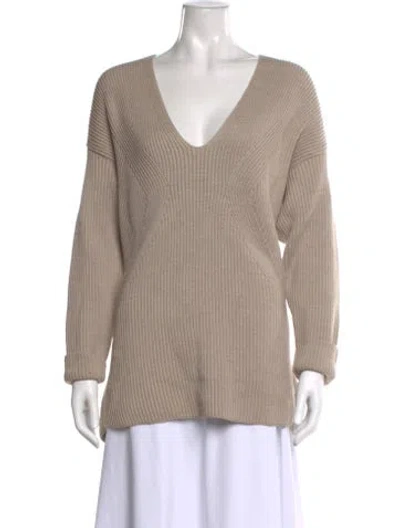 Pre-owned Gauge81 V-neck Sweater In Neutral