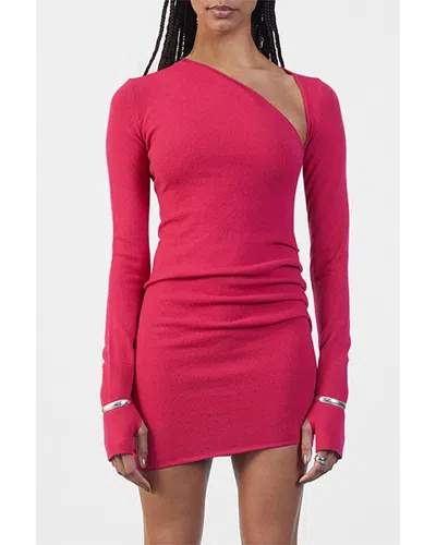 Gauge81 Wells Cashmere Mini Dress In Pink