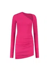Gauge81 Wells Cashmere Mini Dress In Pink