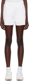 Gauge81 White Trenton Shorts In Sand