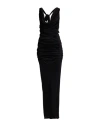 Gauge81 Woman Maxi Dress Black Size 8 Viscose