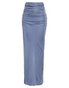 Gauge81 Woman Maxi Skirt Slate Blue Size 10 Viscose In Blue
