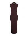 Gauge81 Brown Flora Midi Dress In Brown