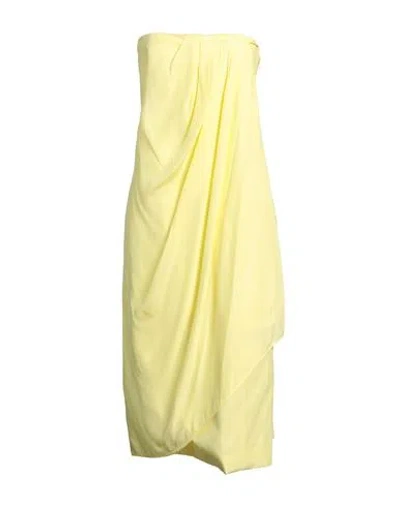Gauge81 Onna Midi Dress In Yellow