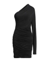 Gauge81 Woman Mini Dress Black Size 10 Cupro, Elastane