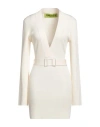 Gauge81 Woman Mini Dress Ivory Size M Viscose, Polyester In White